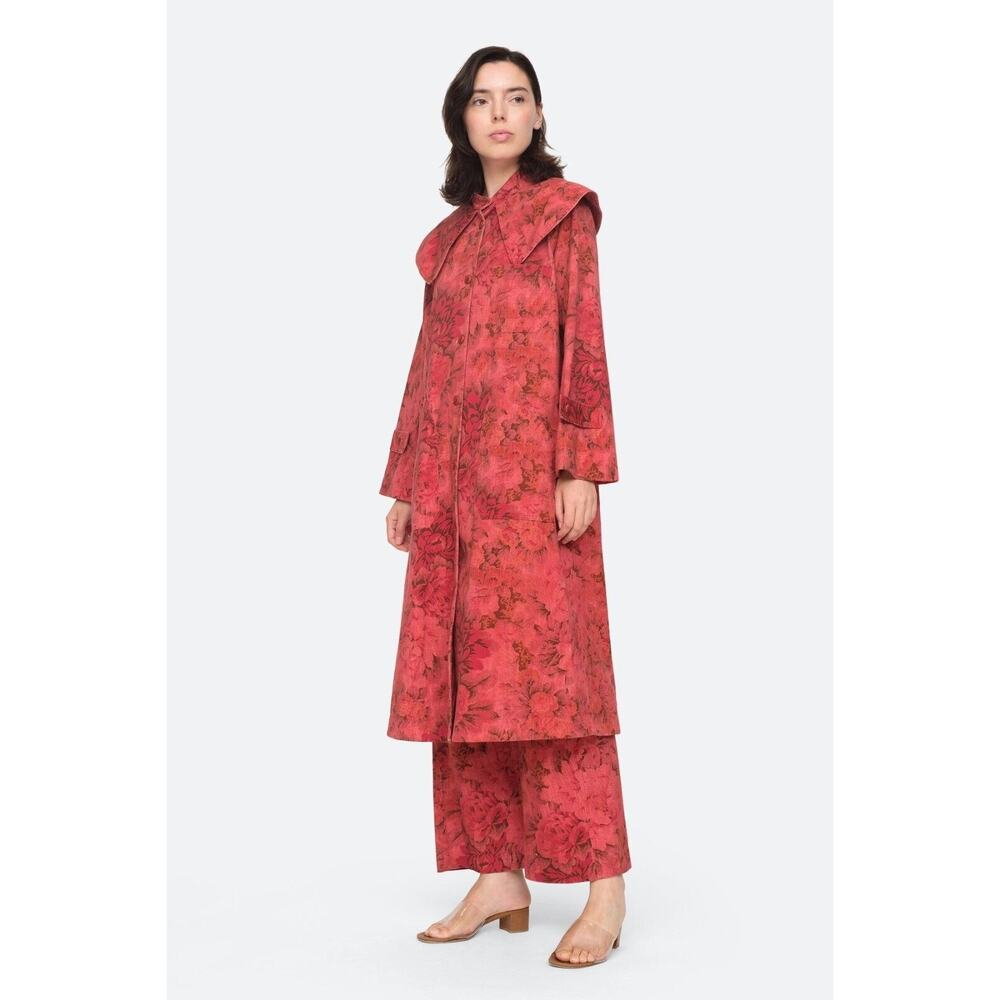 Sea New York Red Trench Coat